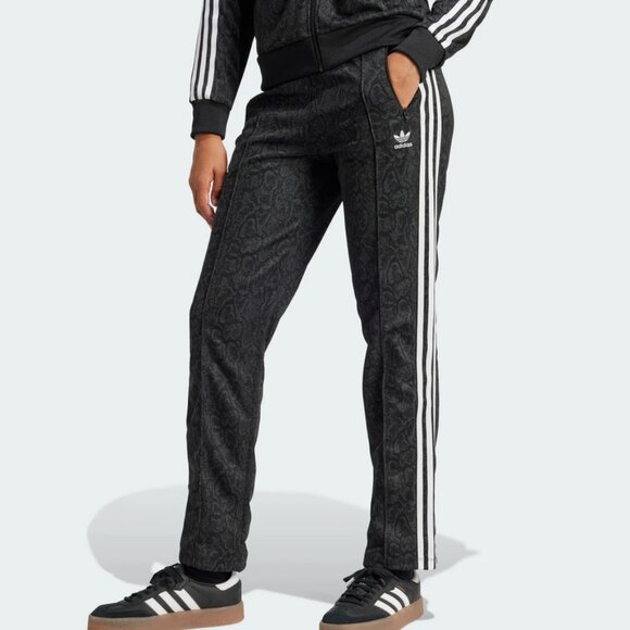 ADIDAS Women's Black Snake Print Firebird Track Suit - Picture 9 of 15